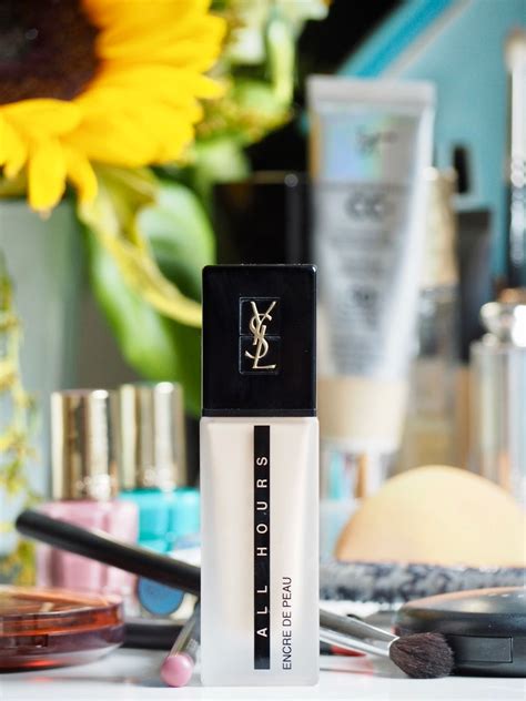 ysl all hours foundation review|ysl all hours foundation swatches.